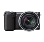 Sony NEX-5RK/B 16.1 MP Compact Interchangeable Lens Digital Camera with 18-55mm Lens and 3-Inch LCD (Black)