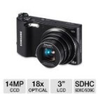 Samsung WB150F    Long Zoom Smart Camera – Black (ECWB150FBPBUS)
