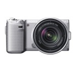Sony NEX-5N      16.1 MP Compact Interchangeable Lens Touchscreen Camera With 18-55mm Lens (Silver)