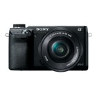 Sony NEX-6L/B 16.1 MP    Compact Interchangeable Lens Digital Camera with 16-50mm Power Zoom Lens and 3-Inch LED (Black)